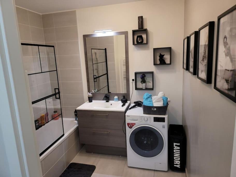 Appartement Neuf Moderne + Parking, Geneve سان-جيني-بويي، أين المظهر الخارجي الصورة